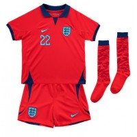 Dětský Fotbalový dres Anglie Jude Bellingham #22 MS 2022 Venkovní Krátký Rukáv (+ trenýrky)